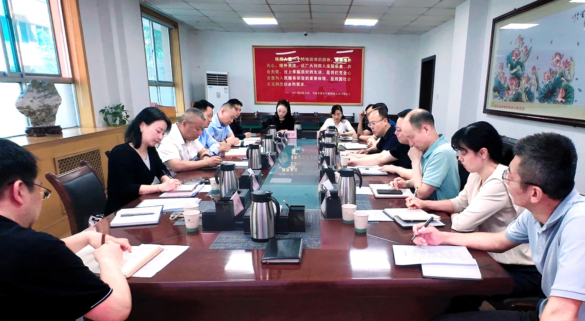 強盛一行赴西安市殘疾人聯合會開展專題調研——共商殘疾人康復養老事業發展,探索科技助殘服務新模式