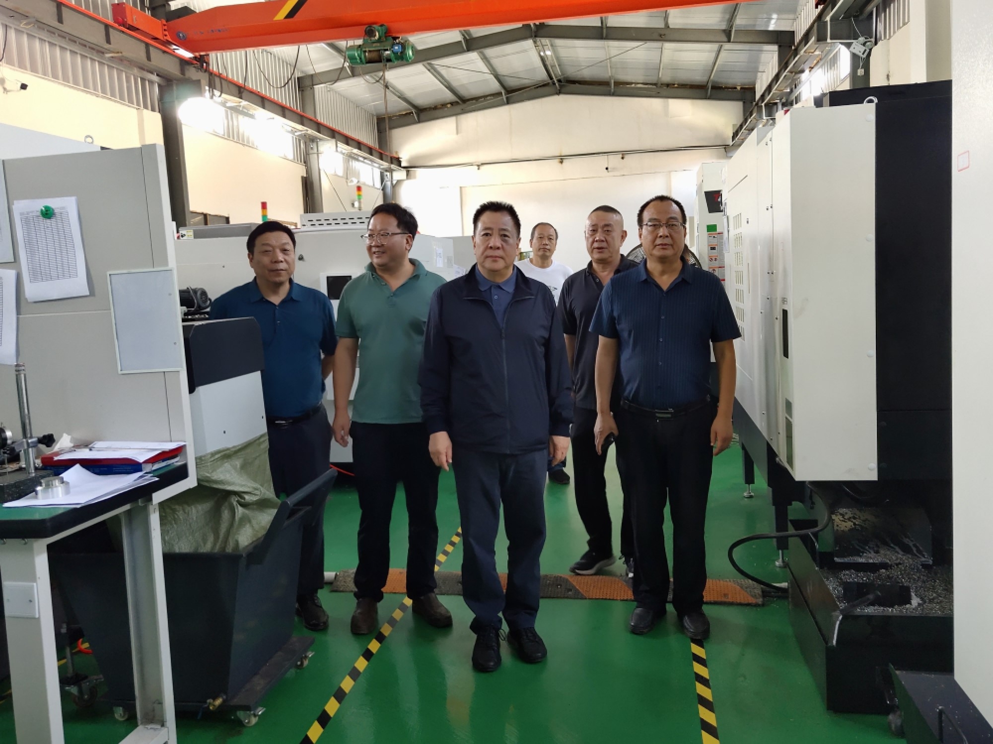 工投集團黨委書記、董事長金輝赴陜西長鋼新興科技產業公司調研